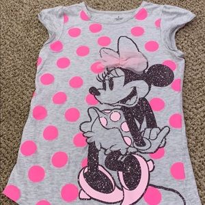 Girls Minnie Mouse Disney T-shirt size 7